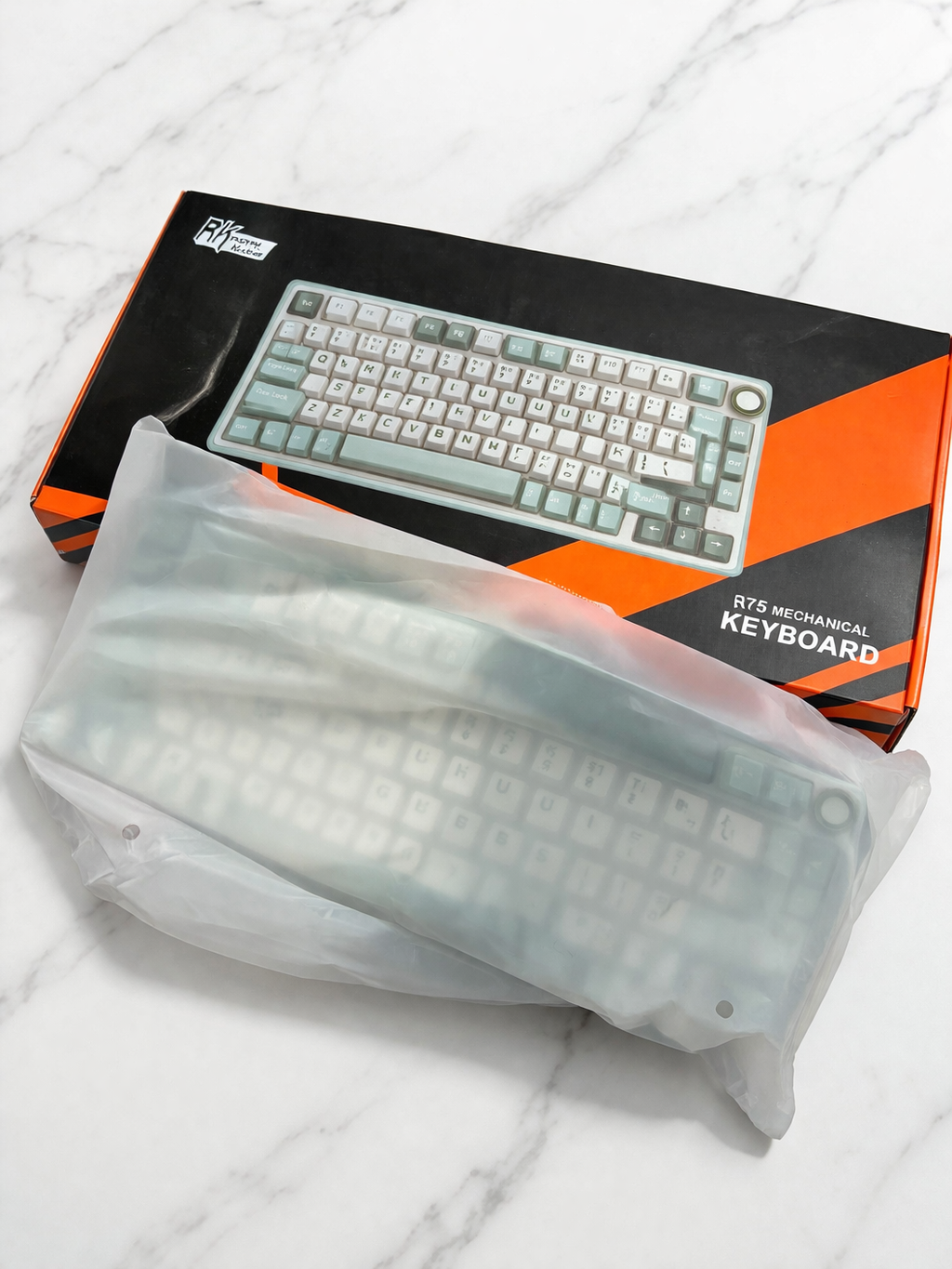 R75 Mechanical Keyboard w/ Volume Dial (Compact 75%)